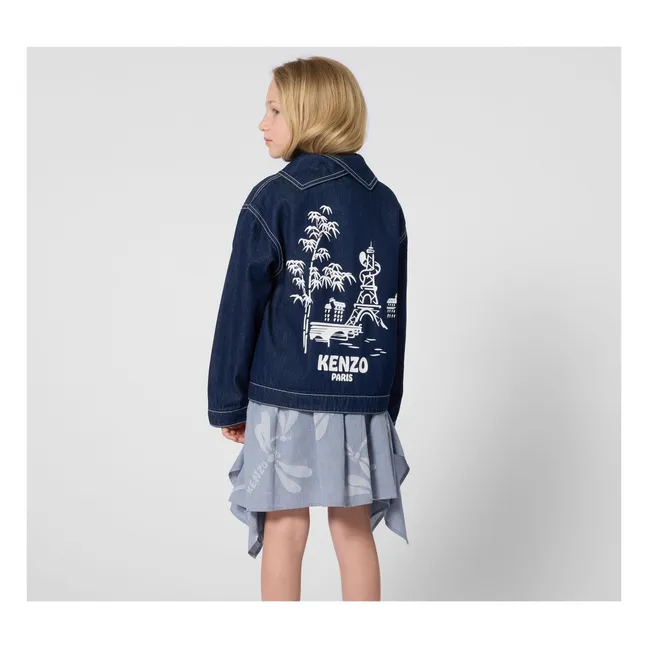 Chaqueta vaquera Kenzo Garden  | Azul oscuro