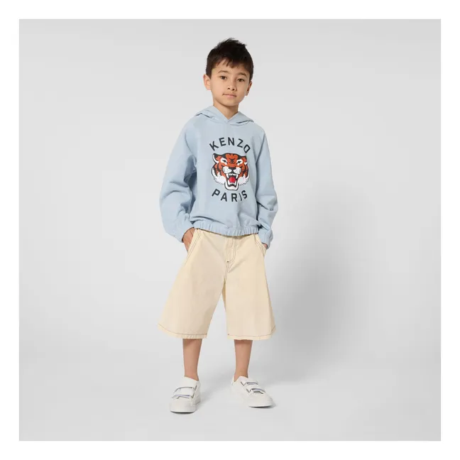 Bermuda shorts Kenzo Garden | Ecru
