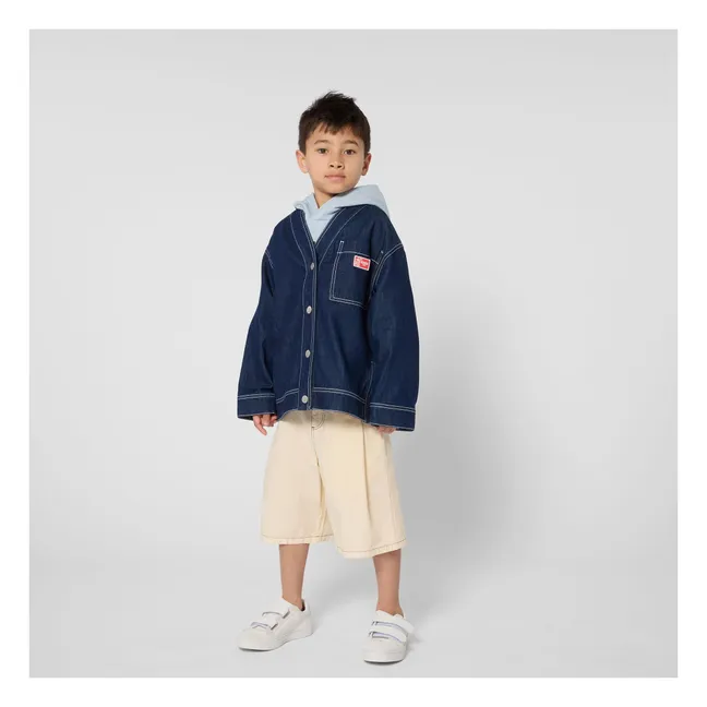 Bermuda shorts Kenzo Garden | Ecru