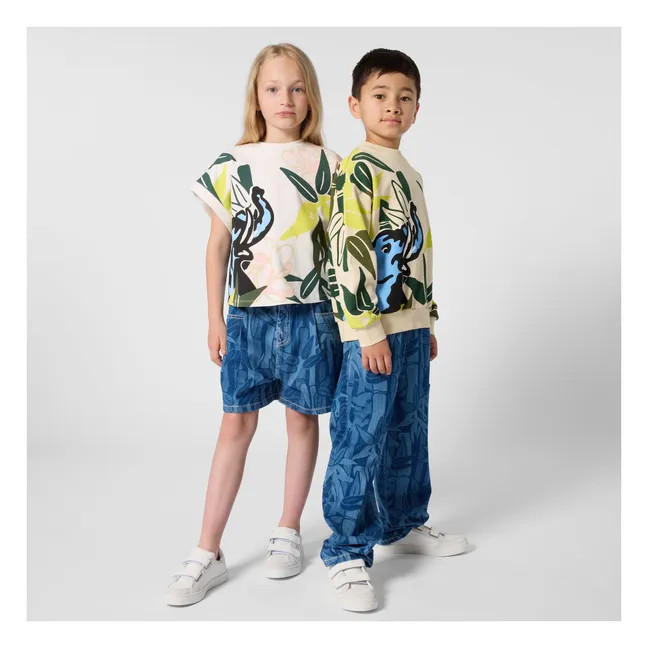 Pantalones vaqueros Eden Jungle Bamboo | Azul