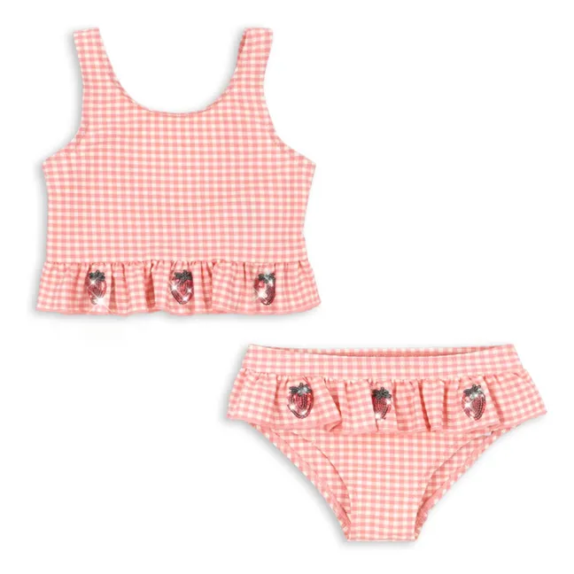 Bañador Etta Strawberry Square | Rosa