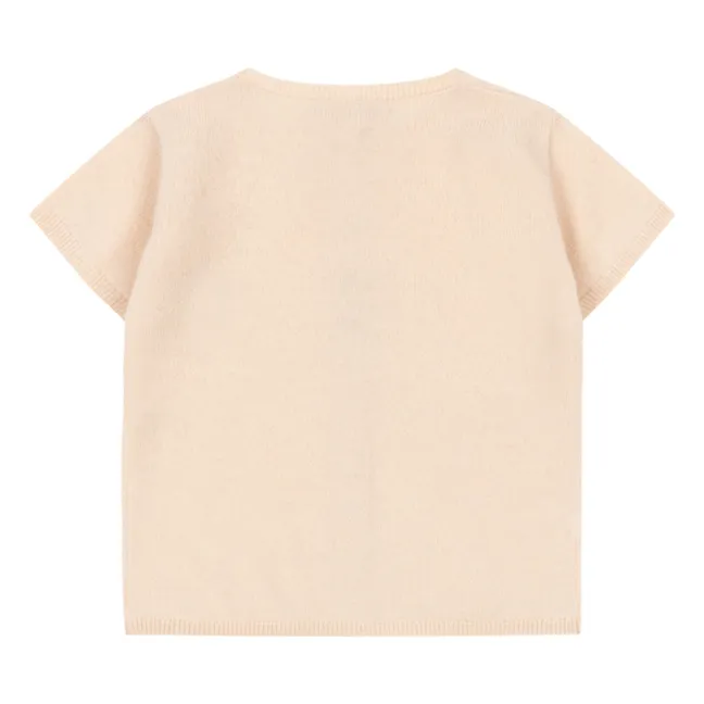 Basi Wool Cardigan | Cream