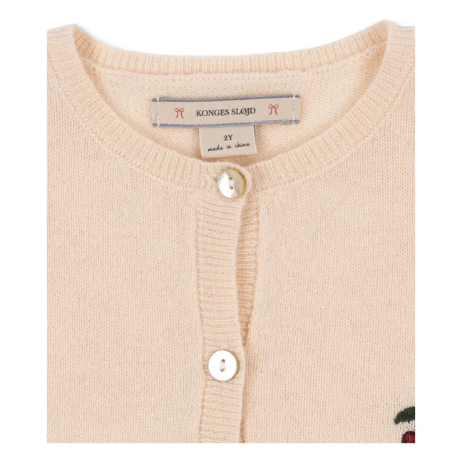 Basi Wool Cardigan | Cream