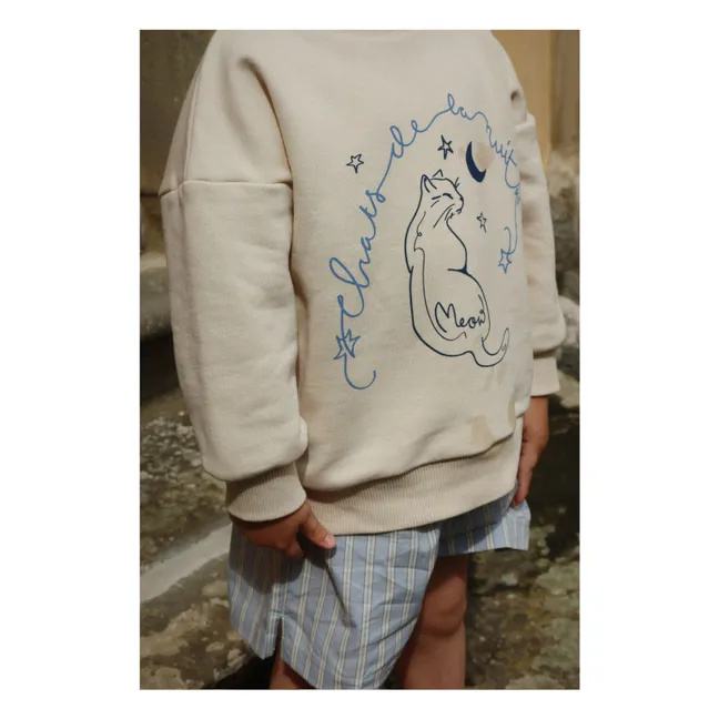 Lou Chat Sweat Organic Cotton | Cream