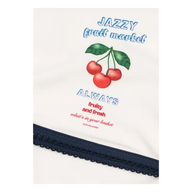 Bañador de fibra reciclada Vilja Cherry | Crudo