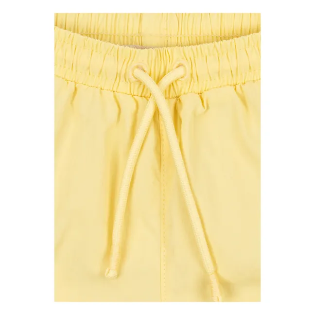 Pantalones cortos de fibra reciclada Pomio | Amarillo