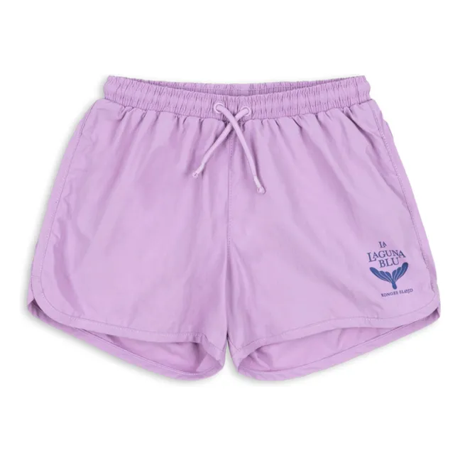 Pantalones cortos de fibra reciclada Pomio | Malva