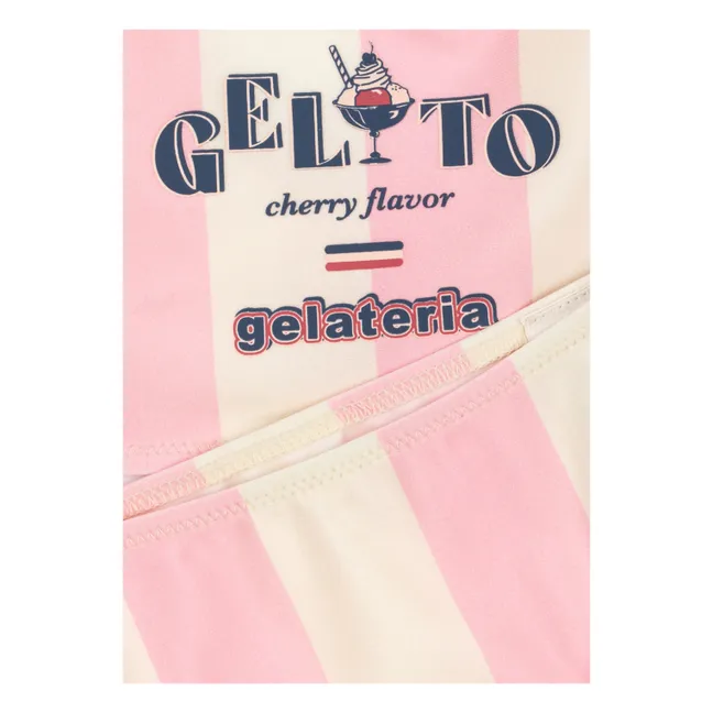 Pomia Swimsuit Striped Recycled Fibers | Pink