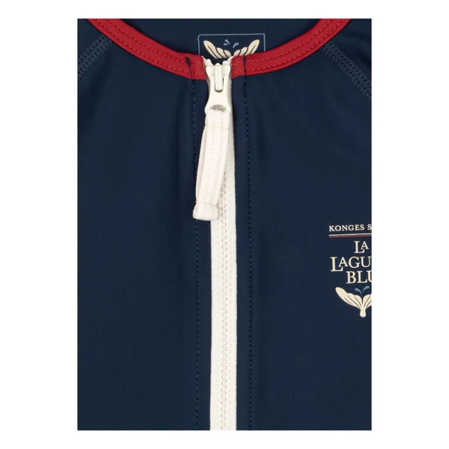 Bañador de manga larga Laguna Fibras recicladas | Azul Marino