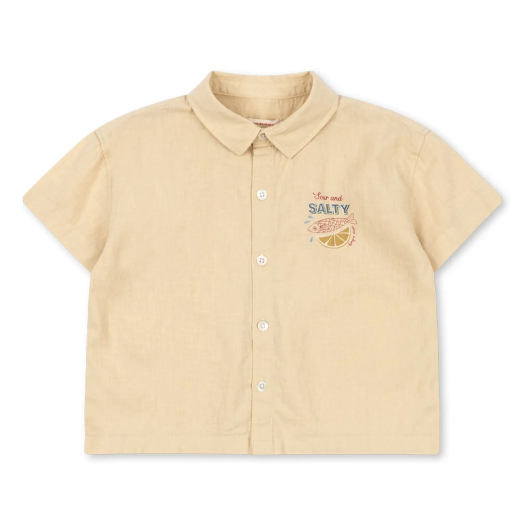 Konges Sløjd Beige Franzen Linen Shirt