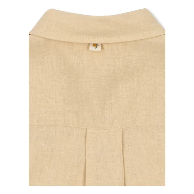 Camisa Franzen Linen | Beige