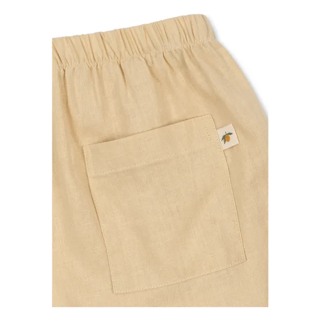 Pantalones cortos Franzen Linen | Beige