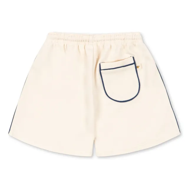 Florian Organic Cotton Shorts | White