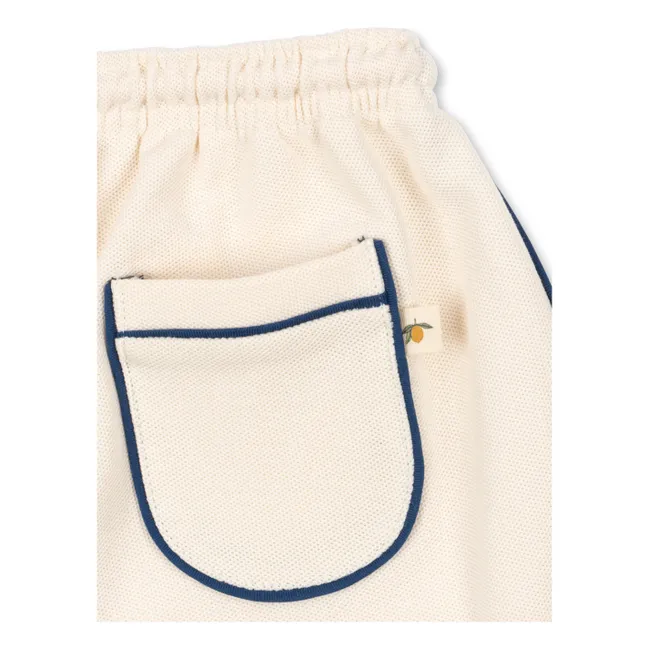 Florian Organic Cotton Shorts | White