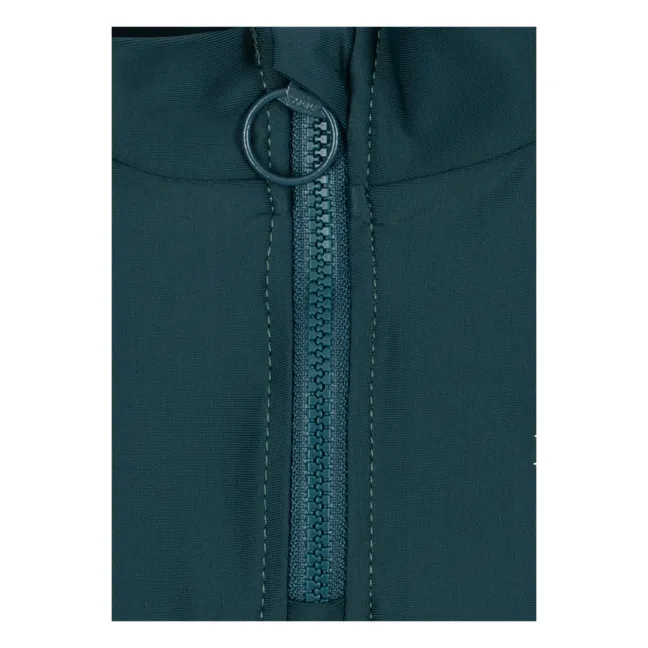 Camiseta de baño Florence de fibra reciclada con protección UV | Verde Oscuro