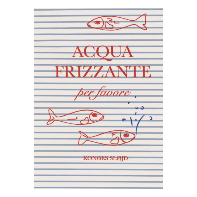 T-shirt de Bain Anti-UV Aster Rayé Fibres Recyclées | Beige