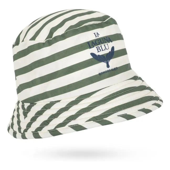 Bob Asnou Rayé Fibres Recyclées | Vert