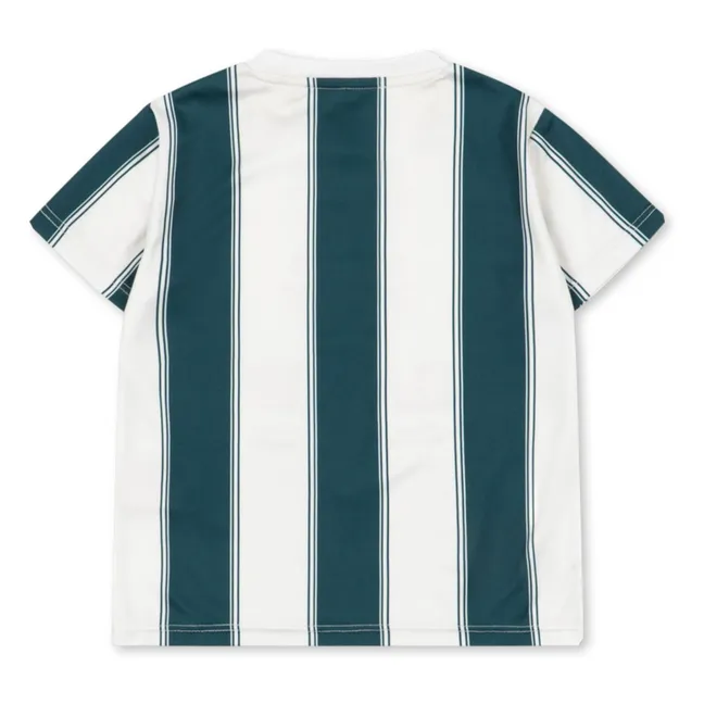 Act striped T-shirt Recycled fibers | Green