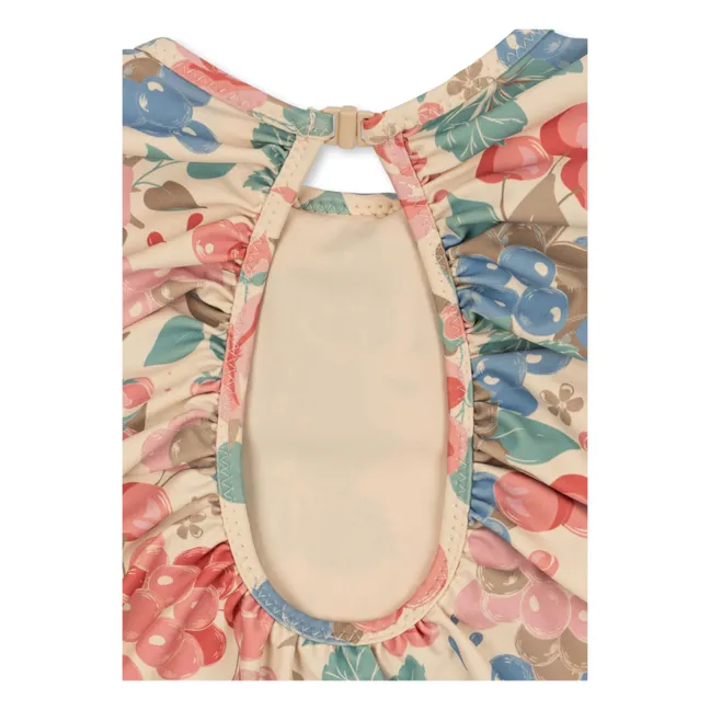 Manuca Long Sleeve Swimsuit Recycled Fibers | Beige