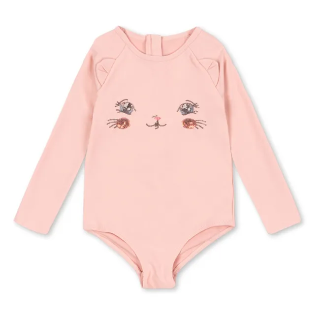 Bañador de manga larga Kitty Fibras recicladas | Rosa