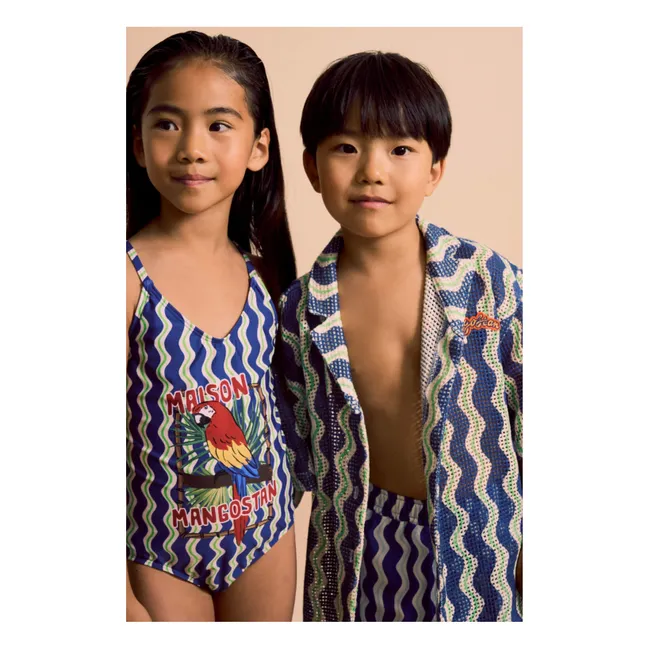 Chemise Vagues | Bleu