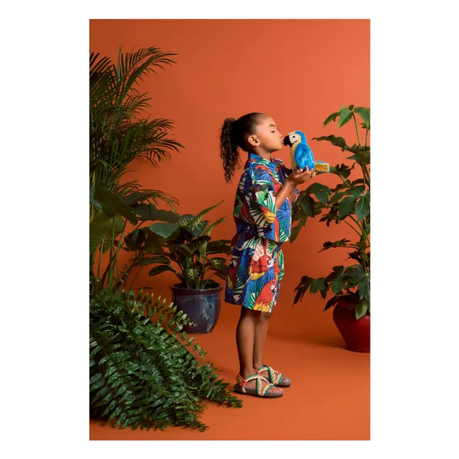 Camiseta Parrot | Azul