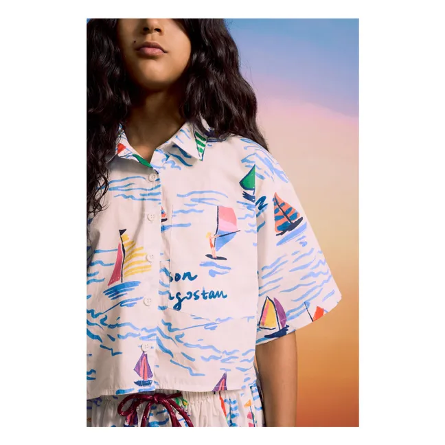 Camiseta Sails | Blanco