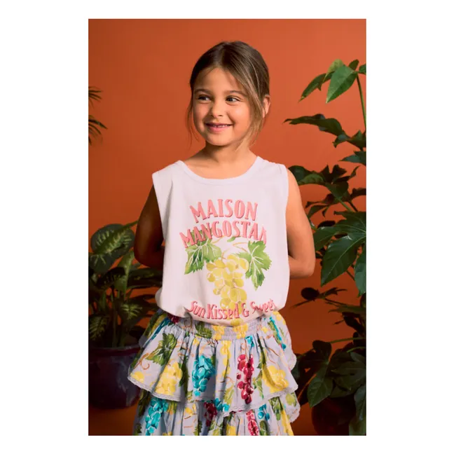 Camiseta de tirantes Parrot | Blanco