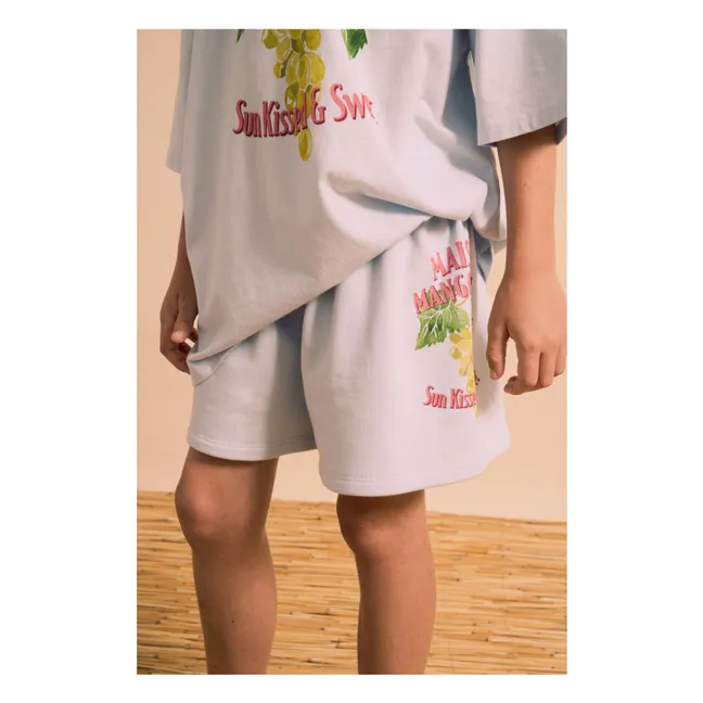 T-shirt Raisin | Bleu pâle