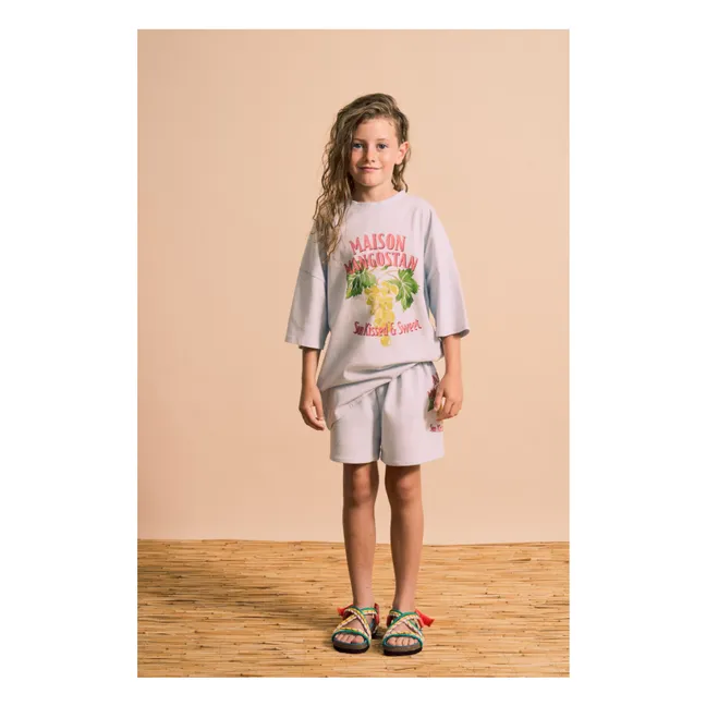 T-shirt Raisin | Bleu pâle