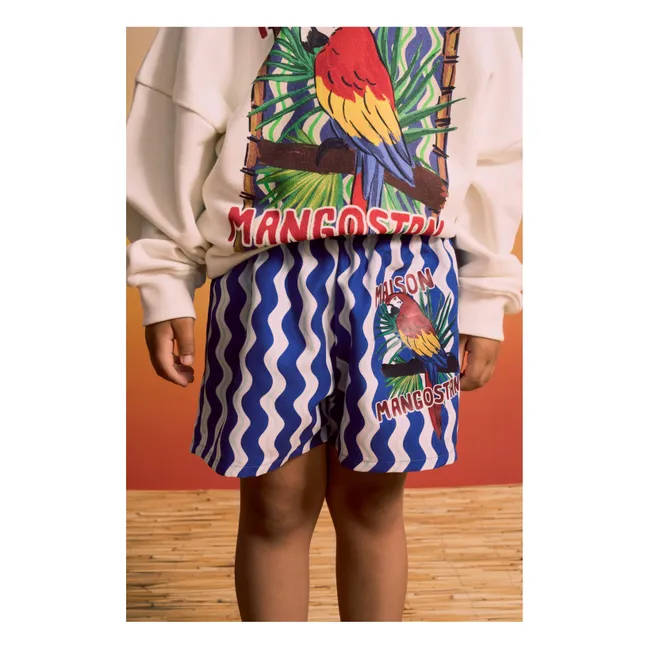 Parrot sweatshirt  | White