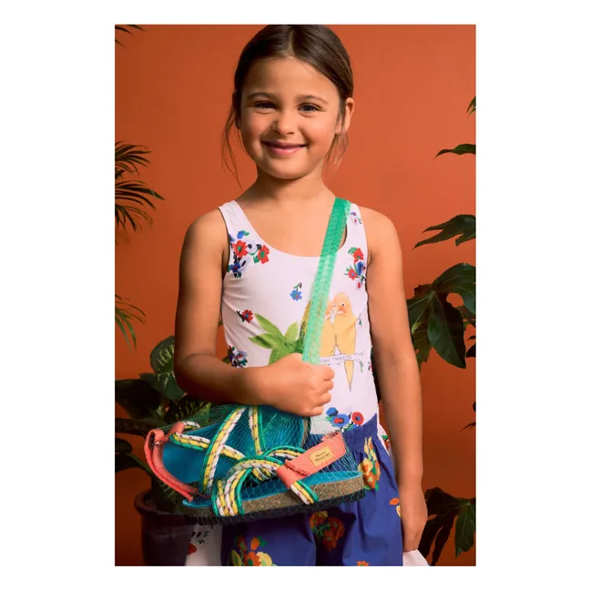 Maillot de Bain Oiseaux | Blanc