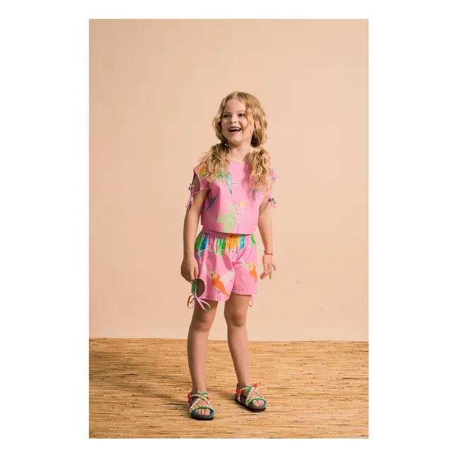 Short Oiseaux | Rose