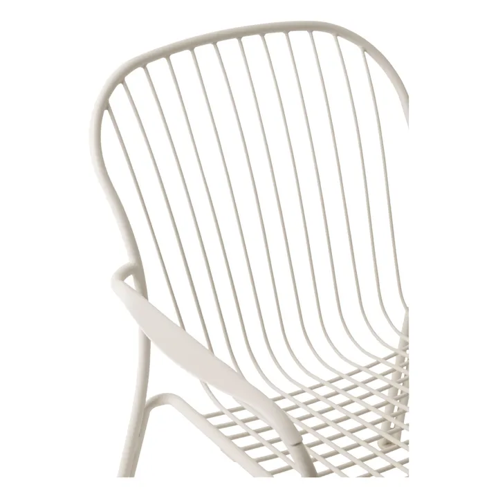 Chaise lounge avec accoudoirs Thorvald SC101, Space Copenhagen | Ivoire- Image produit n°5