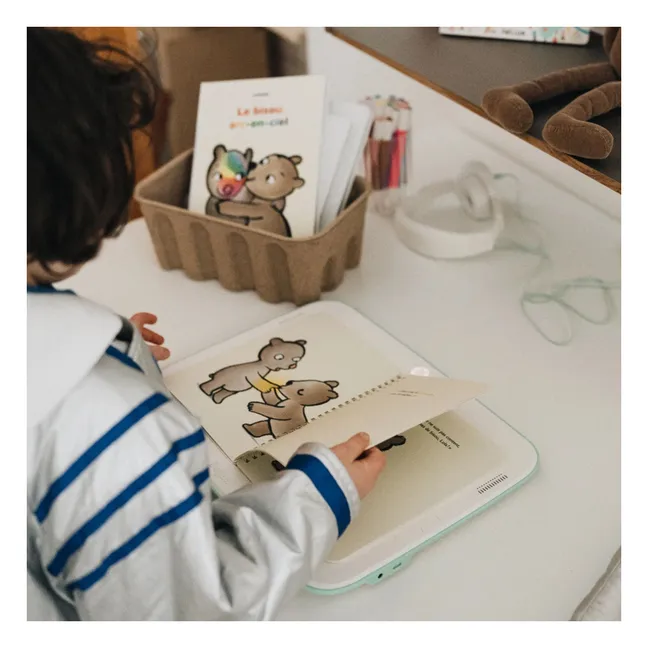 Libro Le bisou arc-en-ciel (Bugali x L'école des loisirs)