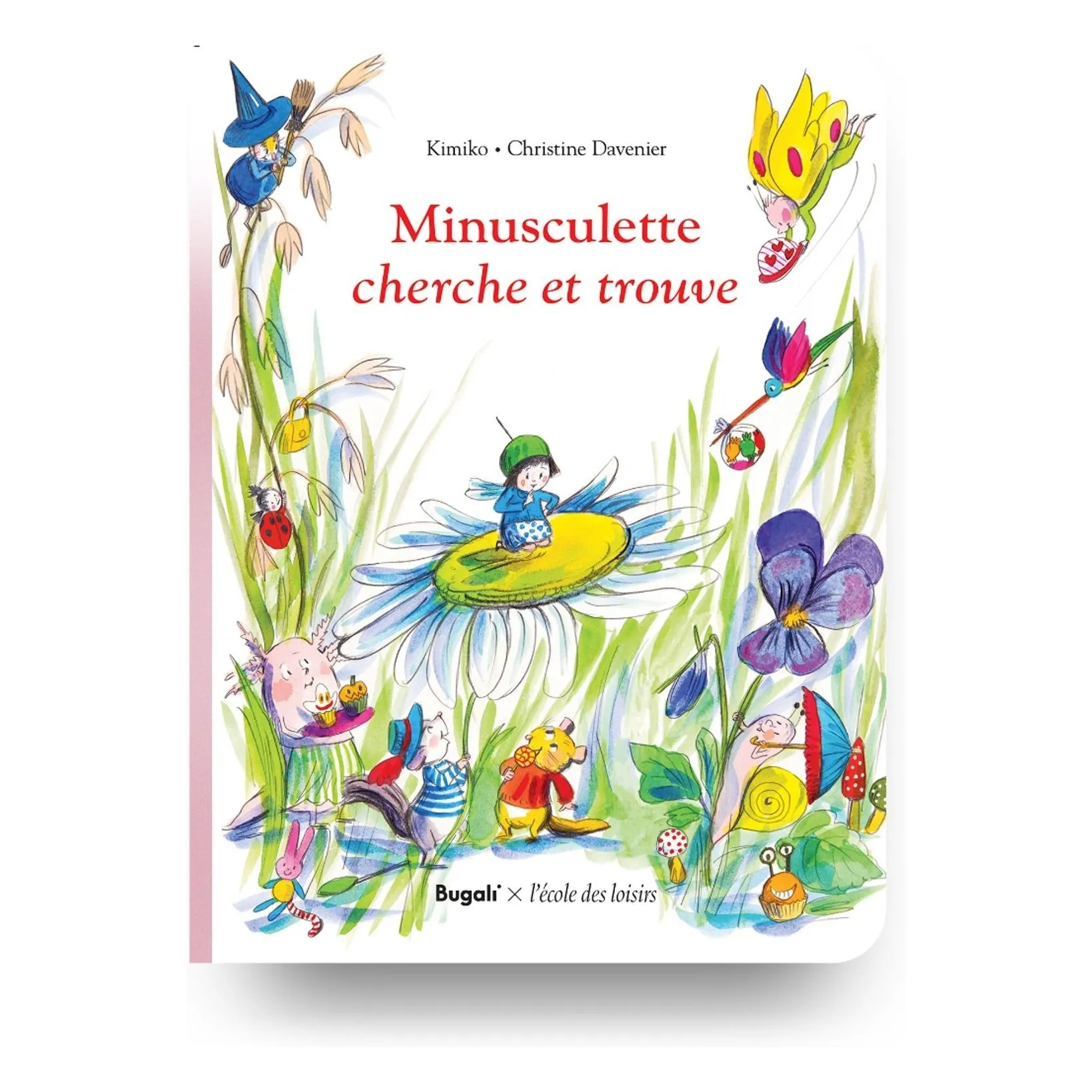 Livre Minusculette cherche et trouve (Bugali x L'école des loisirs)- Image produit n°0