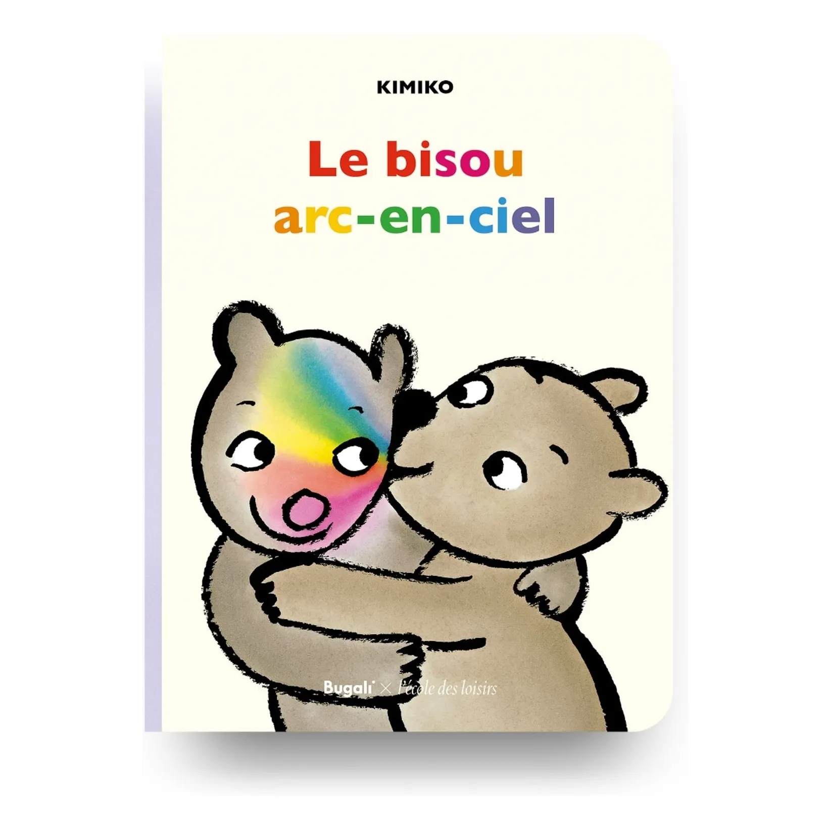 Bugali Multicoloured Book Le Bisou Arc-En-Ciel (Bugali X L'école Des Loisirs)