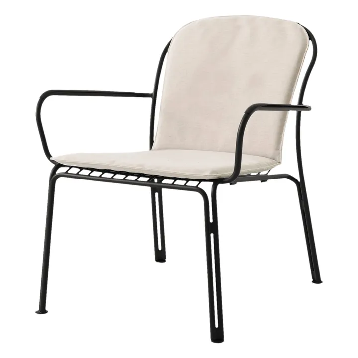 Chaise lounge avec accoudoirs Thorvald SC101, Space Copenhagen | Noir- Image produit n°2