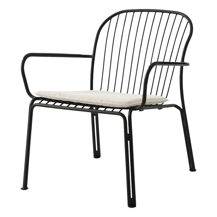 Chaise lounge avec accoudoirs Thorvald SC101, Space Copenhagen | Noir- Image produit n°1