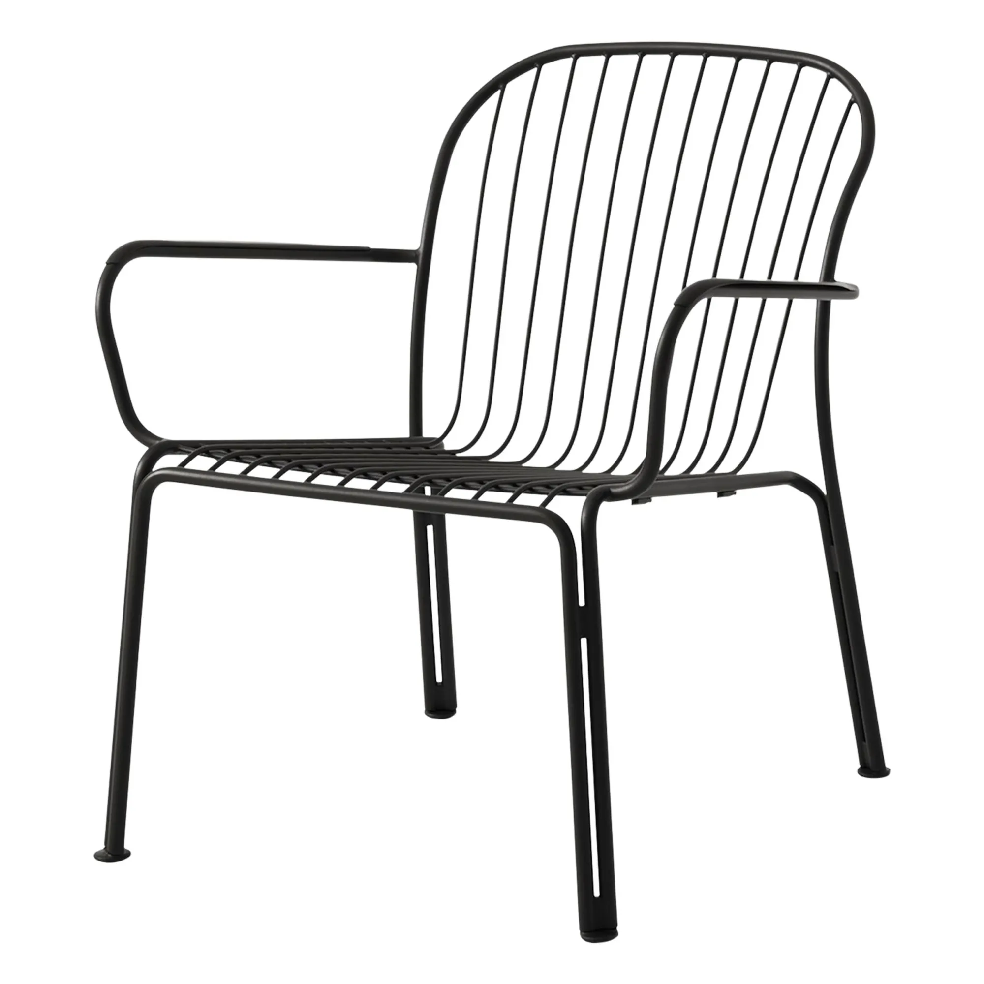 & Tradition Black Thorvald Sc101 Lounge Chair With Armrests, Space Copenhagen