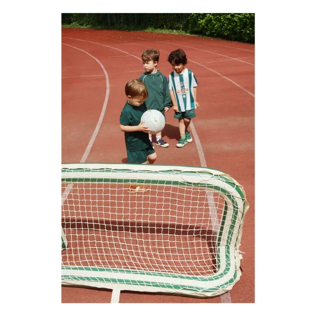 Portería de fútbol hinchable | Verde
