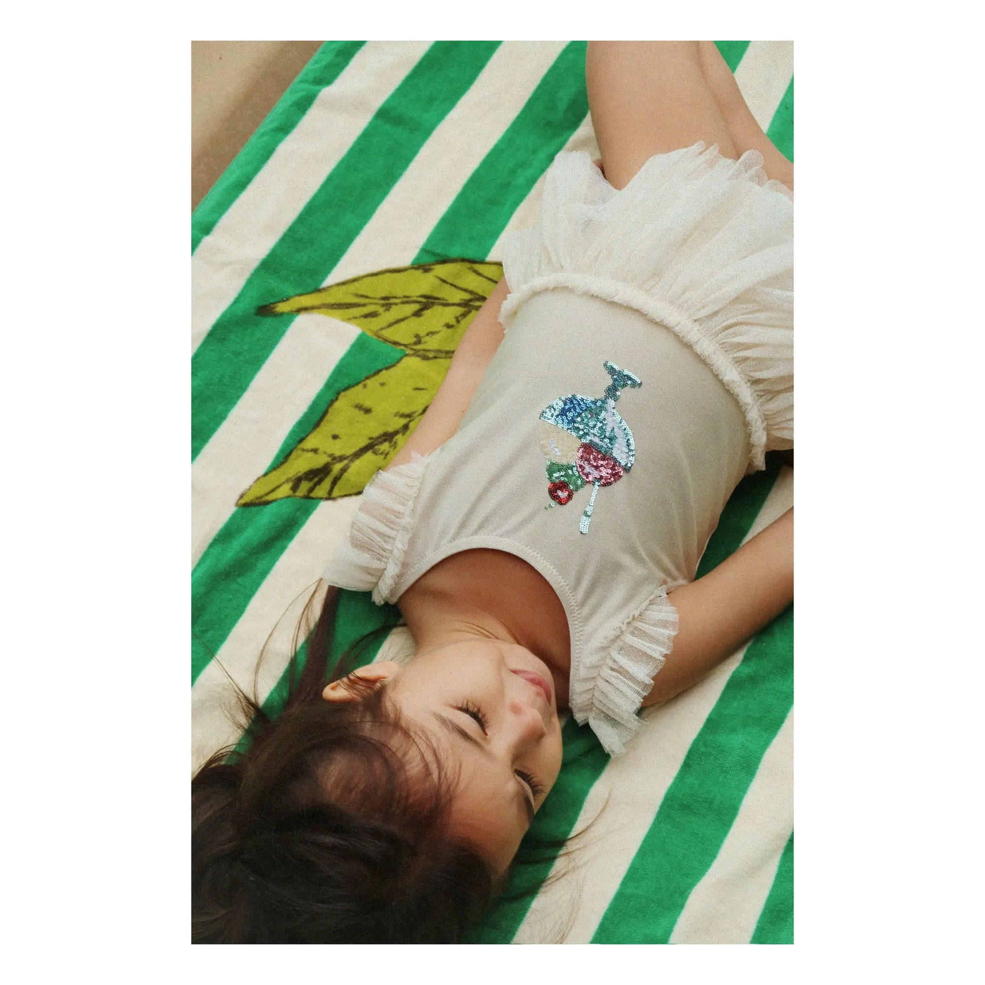 Serviette de plage Lemon | Vert- Image produit n°6