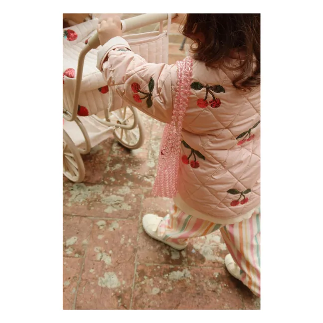 Cochecito para la muñeca Minnie Strawberry | Beige