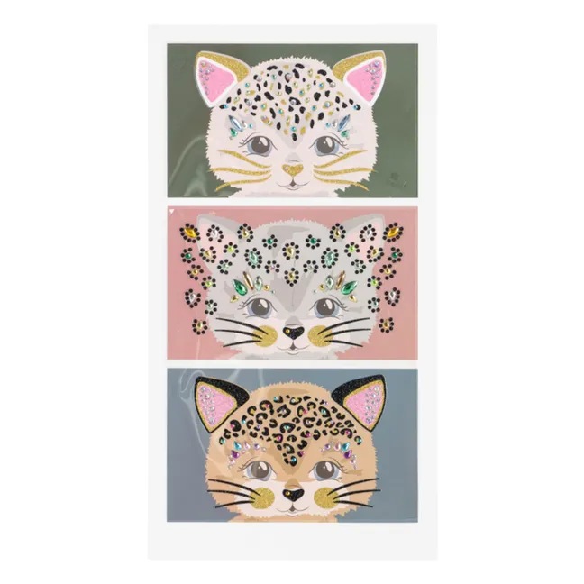 Juego de joyas faciales