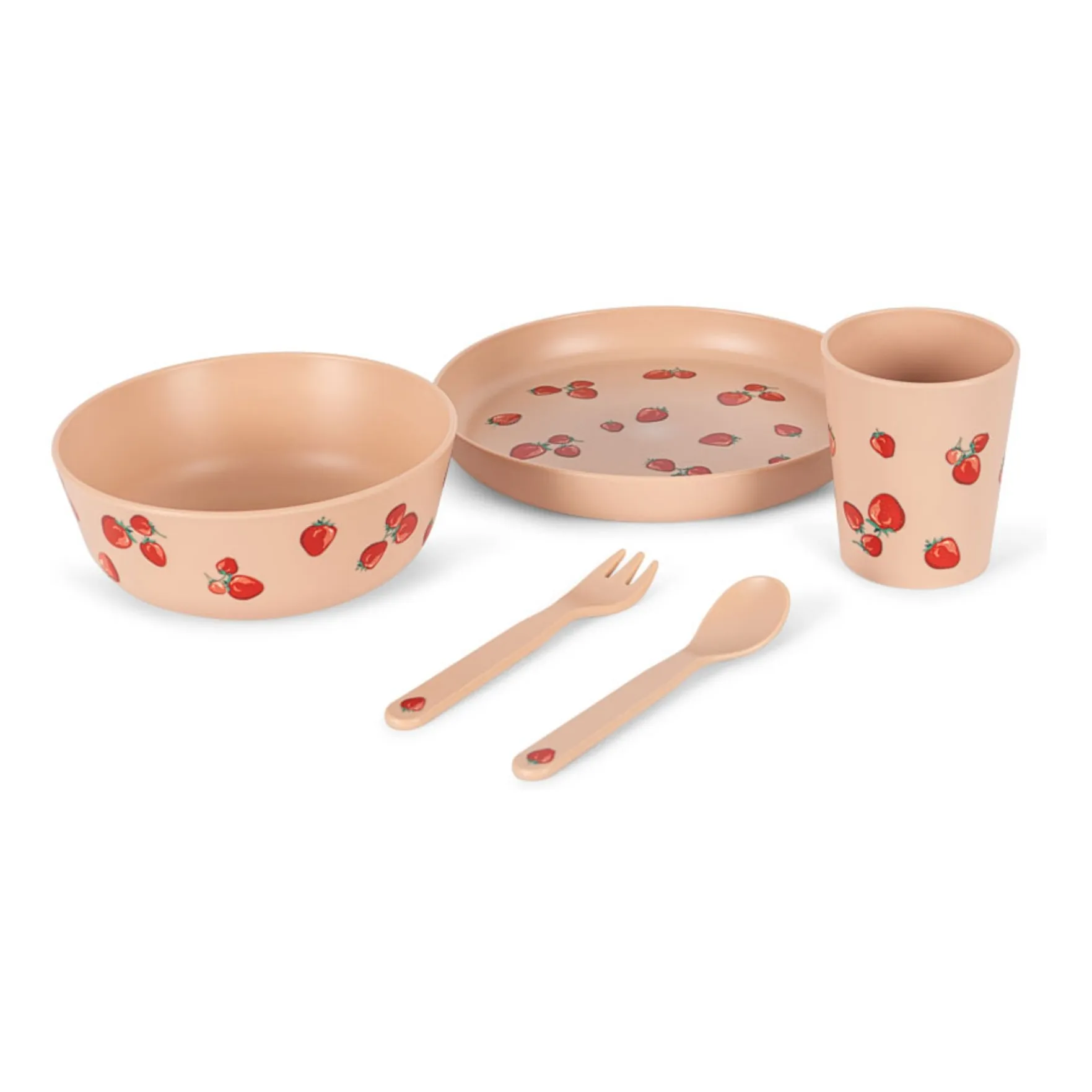 Set repas Fragola | Rose- Image produit n°1