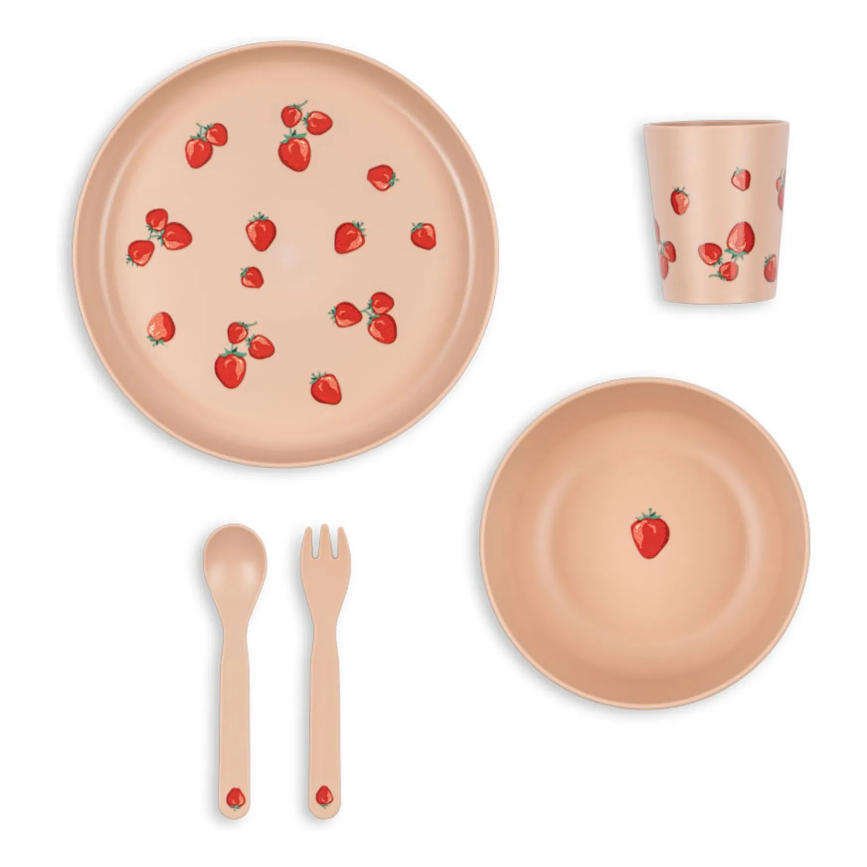 Set repas Fragola | Rose- Image produit n°0