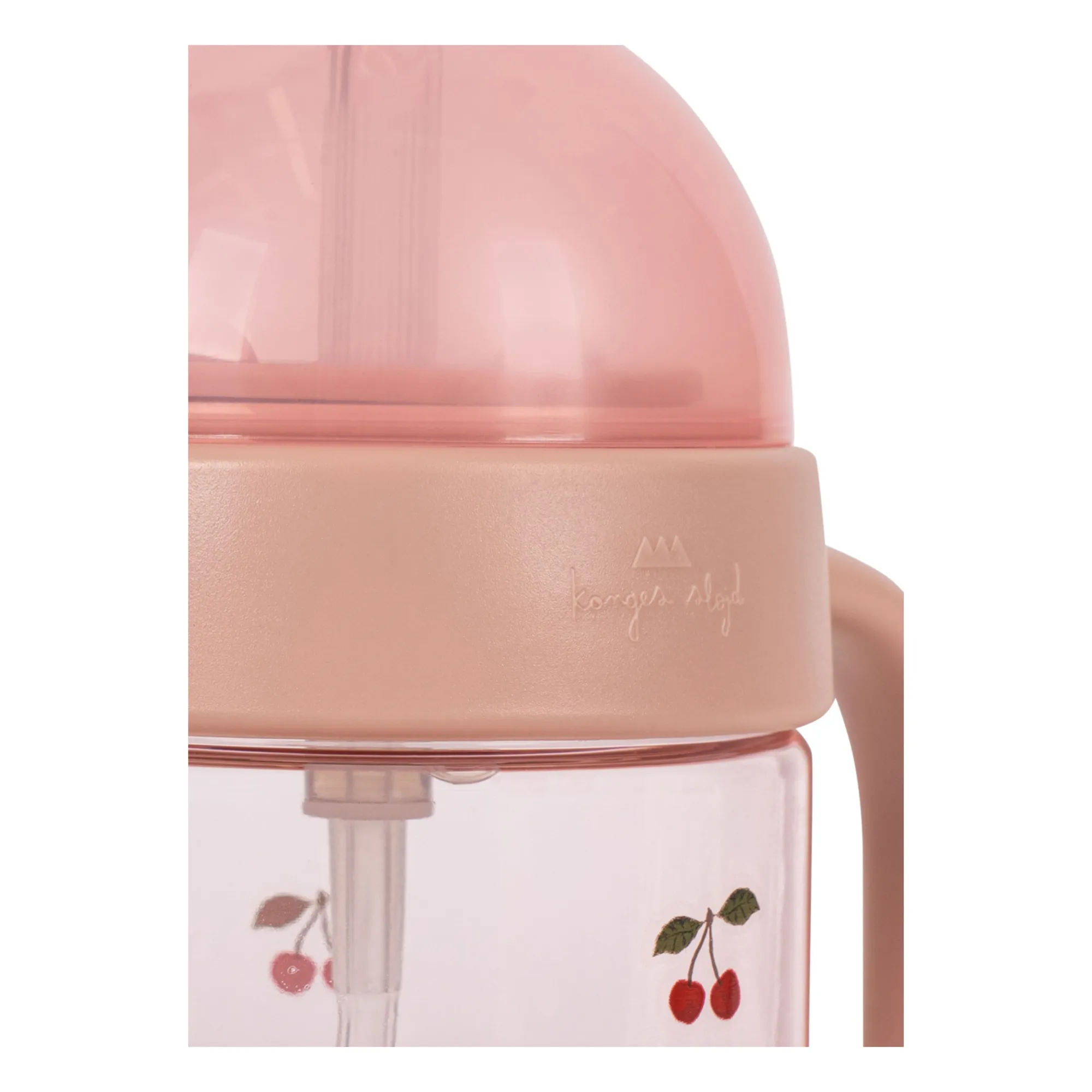 Tasse paille Cherry | Rose- Image produit n°2
