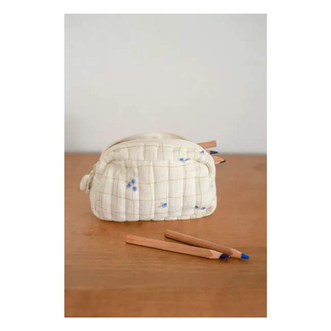 Neceser de maquillaje Blueberries de algodón orgánico