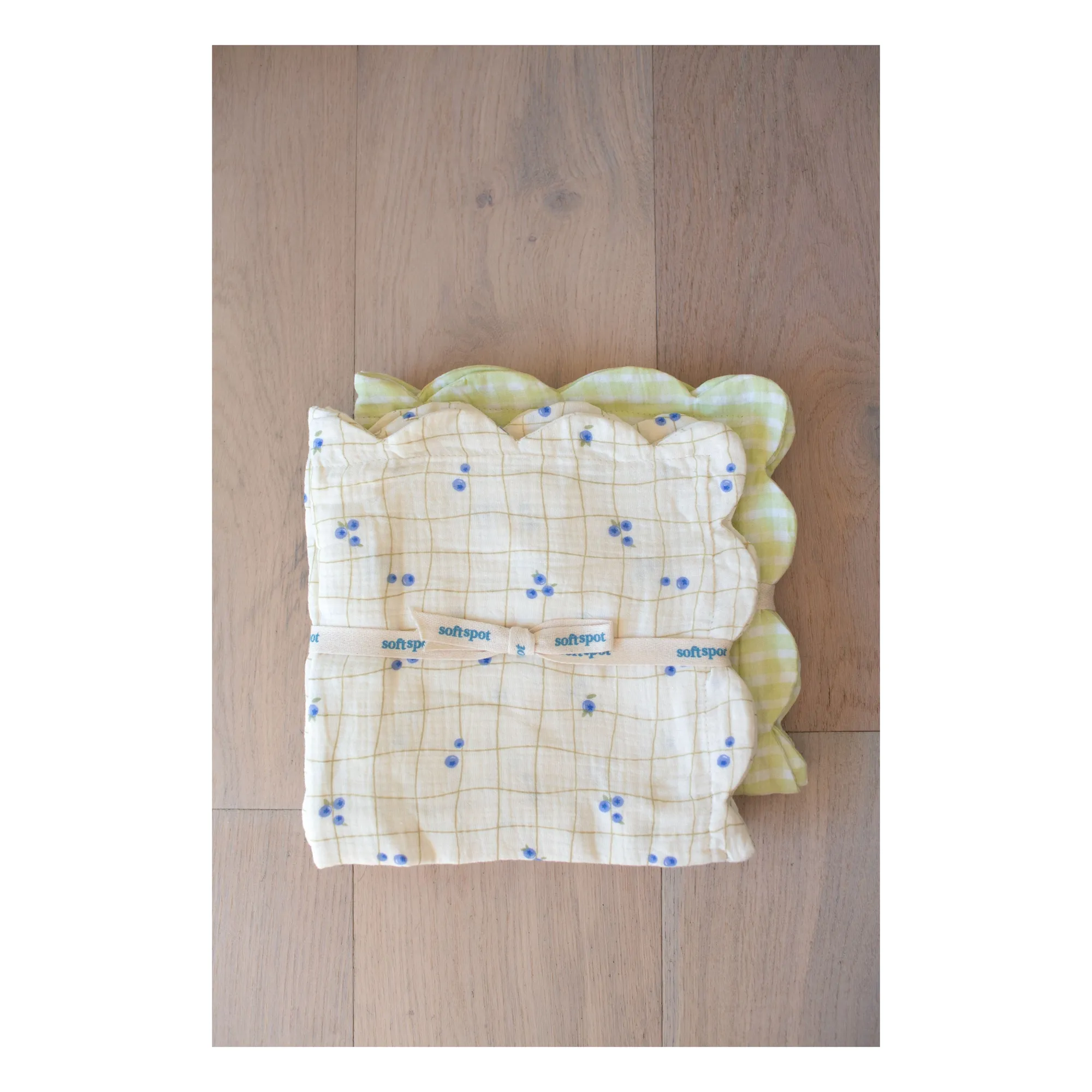 Taies d'oreiller Blueberries - Set de 2- Image produit n°1