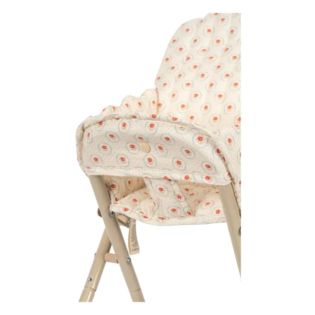 Chaise haute pour poupée Mirage | Ecru